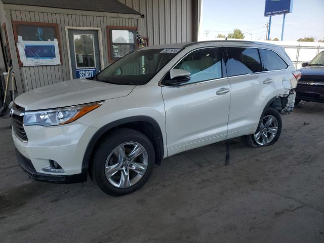  Salvage Toyota Highlander