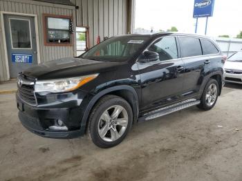  Salvage Toyota Highlander