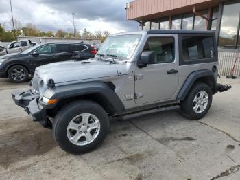  Salvage Jeep Wrangler