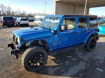  Salvage Jeep Wrangler