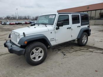  Salvage Jeep Wrangler