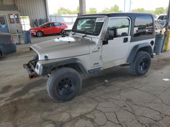  Salvage Jeep Wrangler