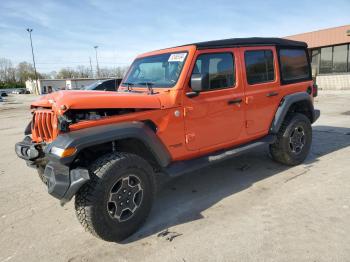  Salvage Jeep Wrangler