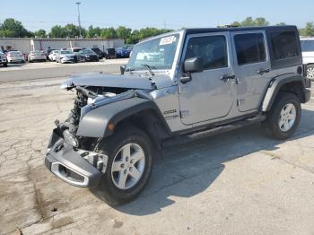  Salvage Jeep Wrangler