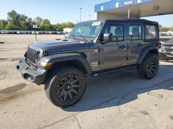  Salvage Jeep Wrangler