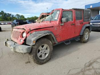  Salvage Jeep Wrangler