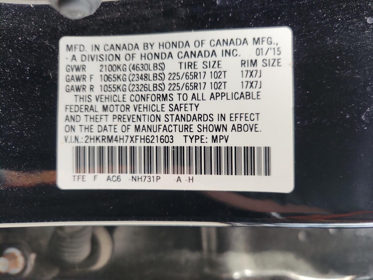 Honda Crv Exl Image 10