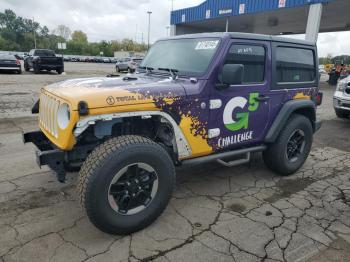 Salvage Jeep Wrangler