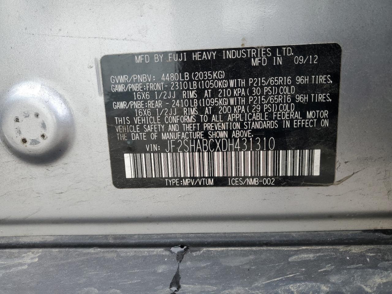 Subaru Forester 2.5x Image 12