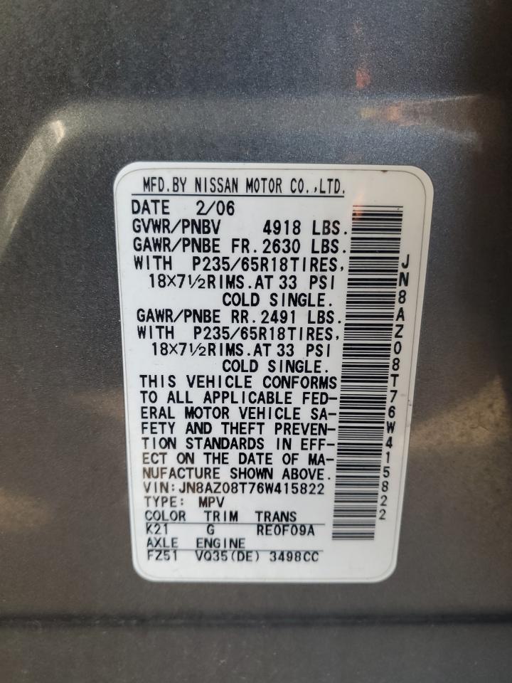 Nissan Murano Sl Image 10