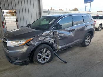  Salvage Toyota Highlander