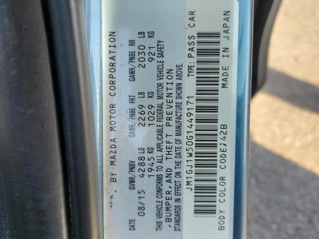 Mazda 6 Grand Touring Image 2