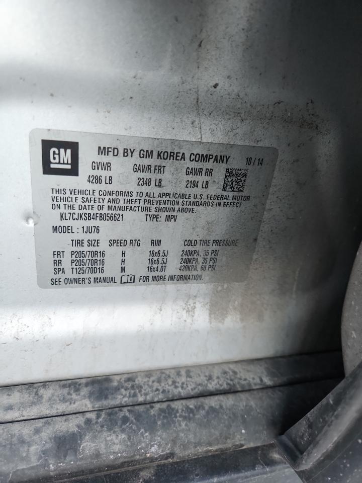 Chevrolet Trax Ls Image 10