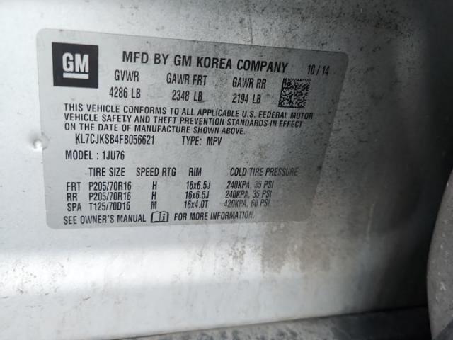 Chevrolet Trax Ls Image 10