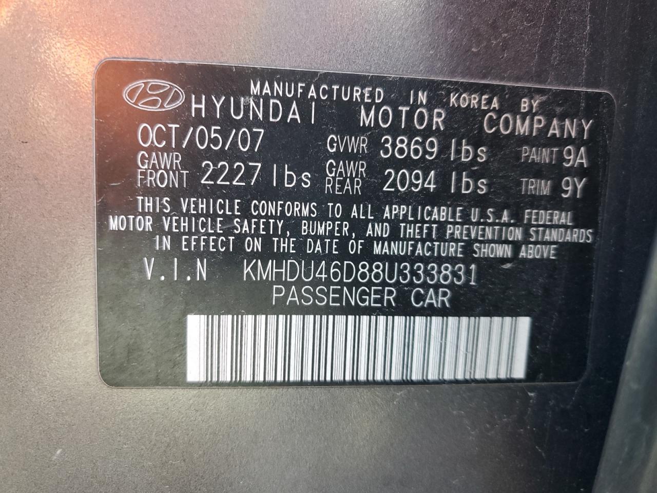 Hyundai ELANTRA Gls Image 8