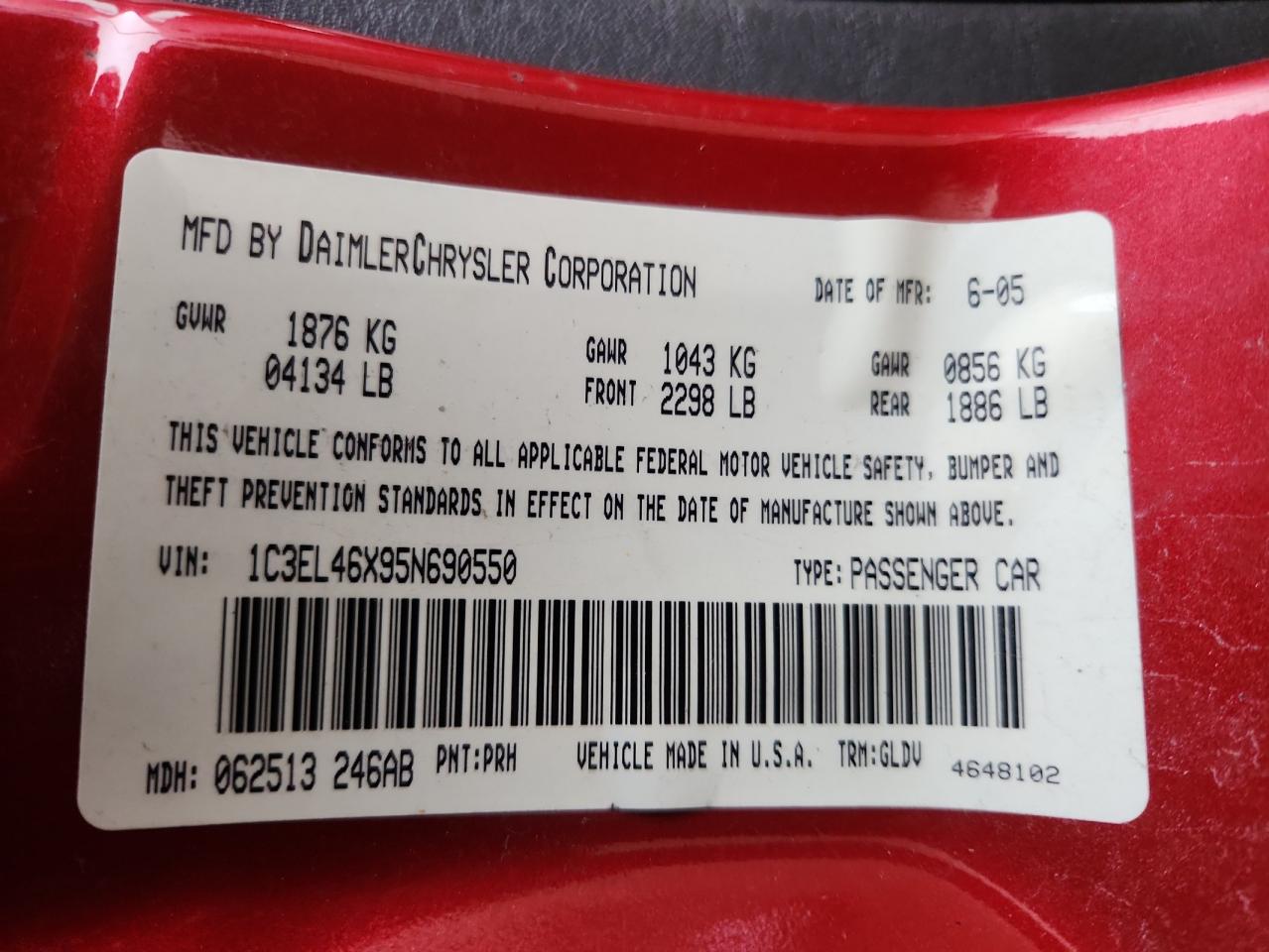 Chrysler Sebring Image 7