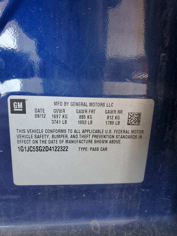 Chevrolet Sonic Lt Image 11