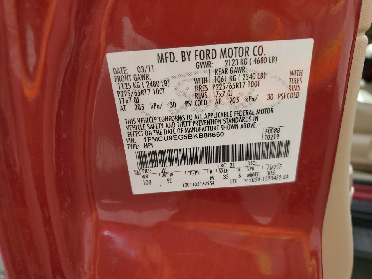 Ford Escape Limited Image 9