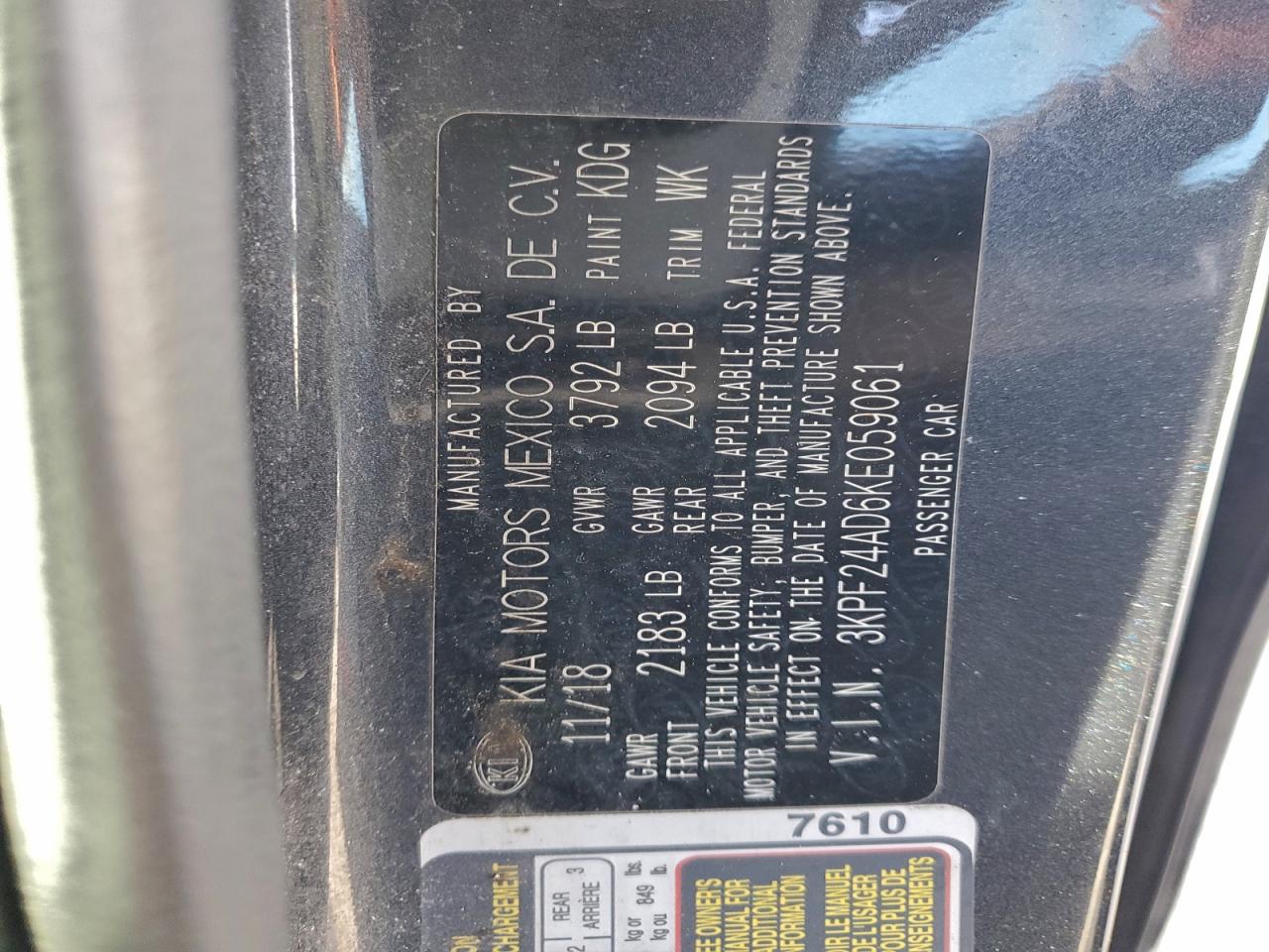 Kia Forte Fe Image 8