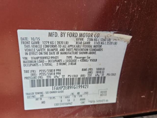 Ford Taurus Sel Image 10