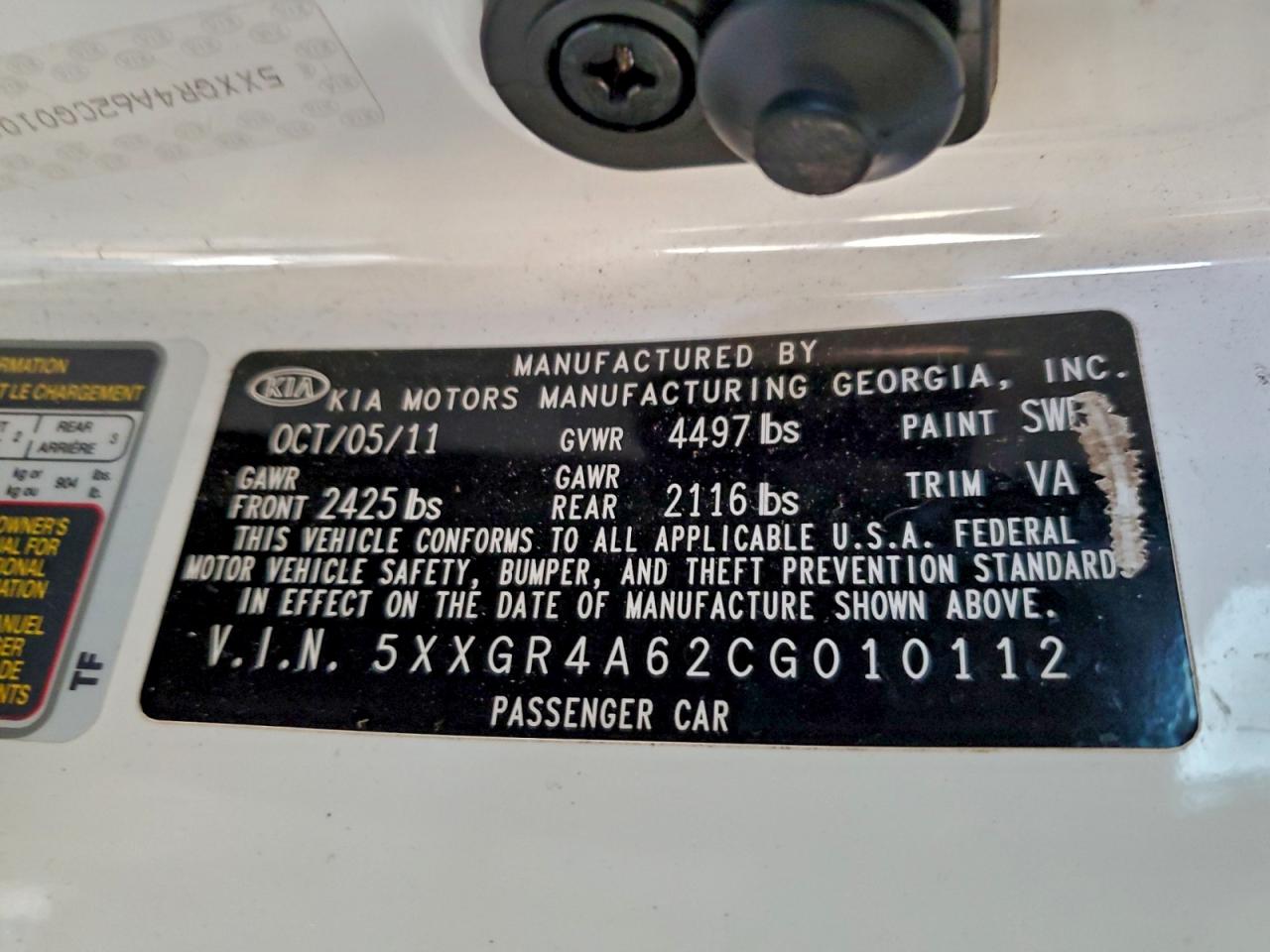 Kia Optima Sx Image 8