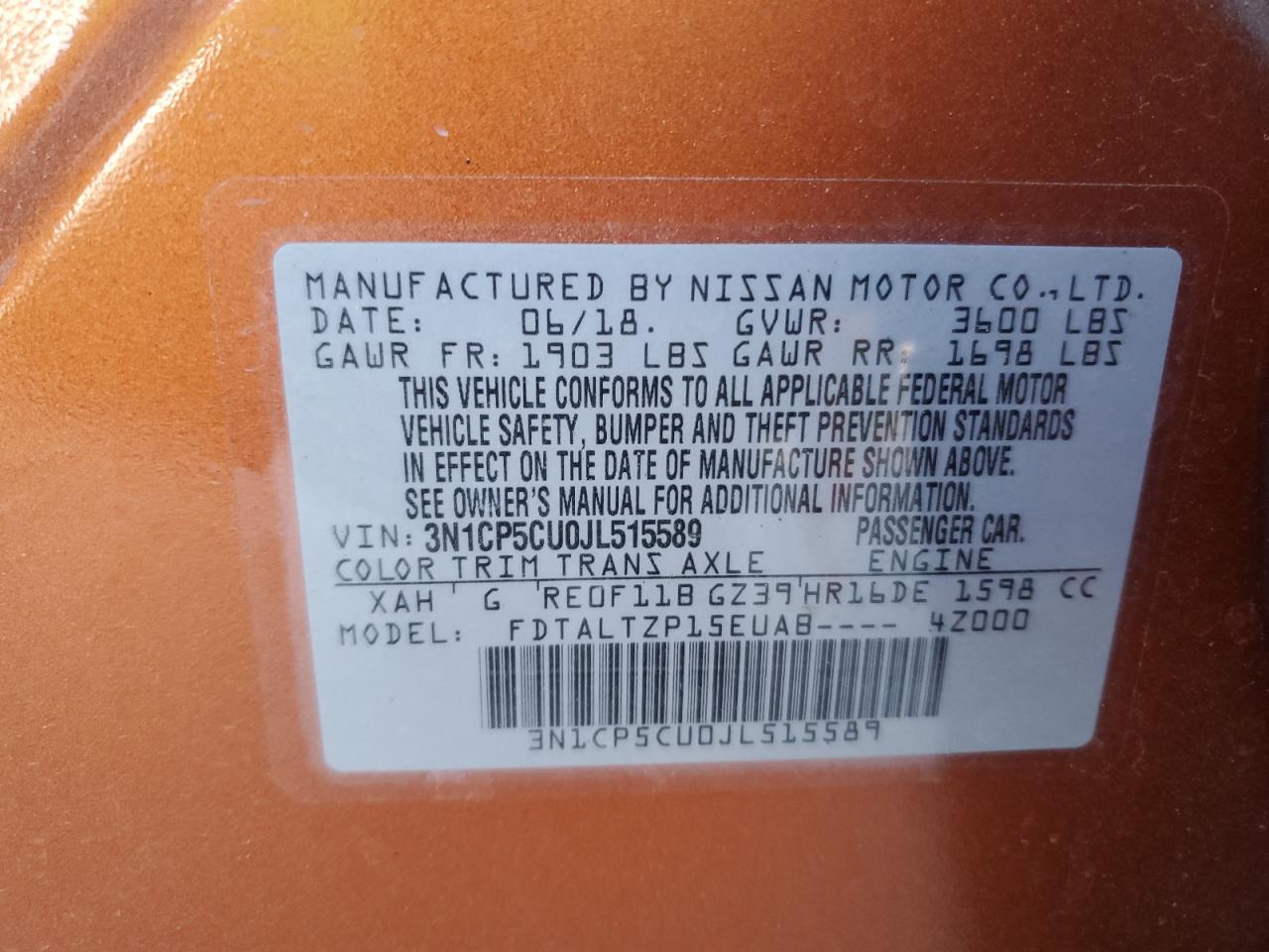 Nissan Kicks S Image 12