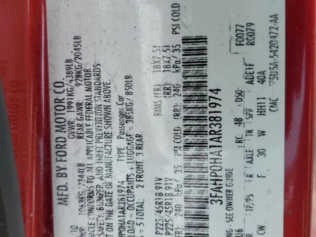 Ford Fusion Se Image 8