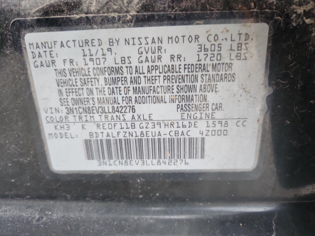 Nissan Versa Sv Image 12