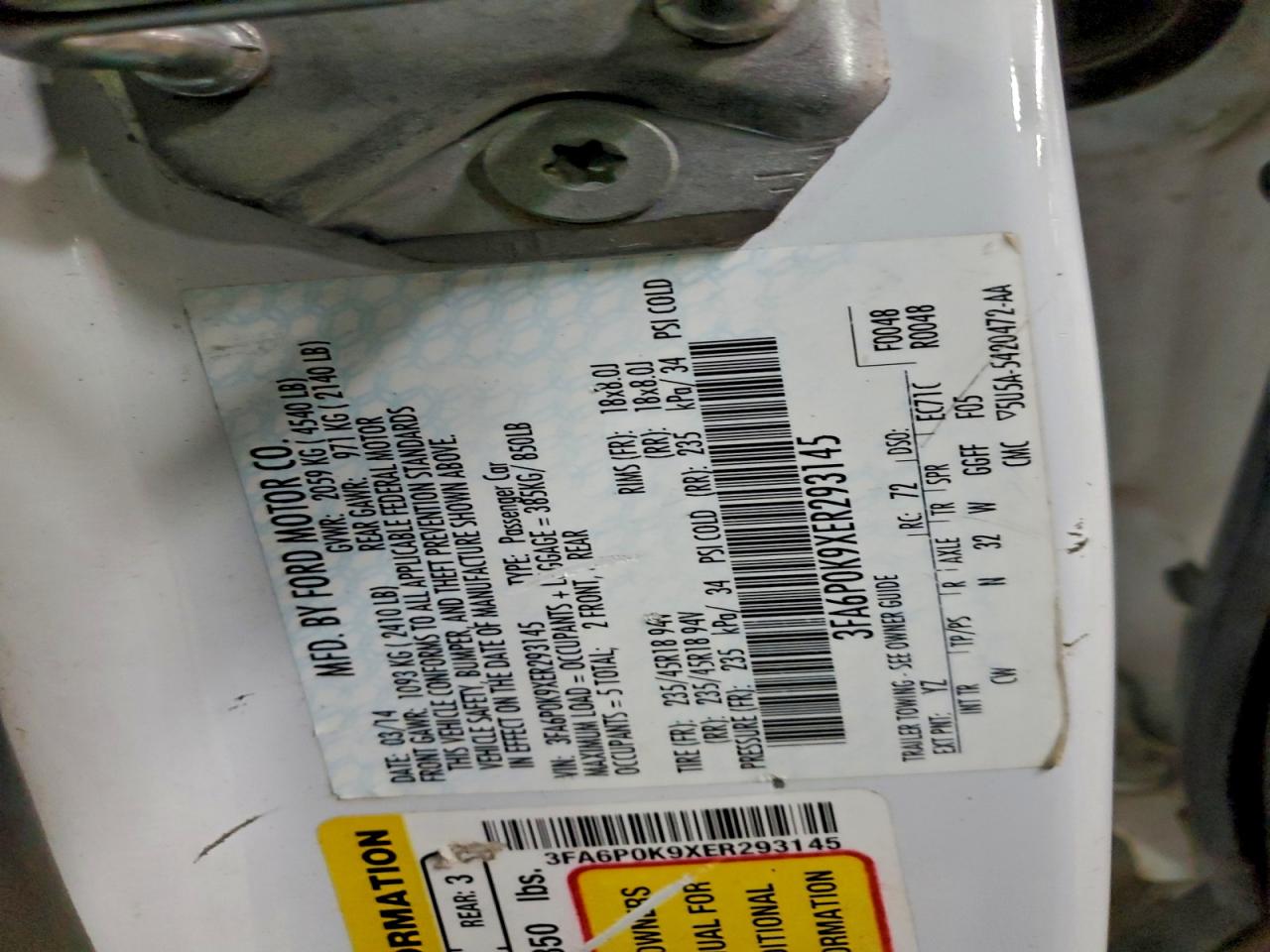 Ford Fusion Titanium Image 8