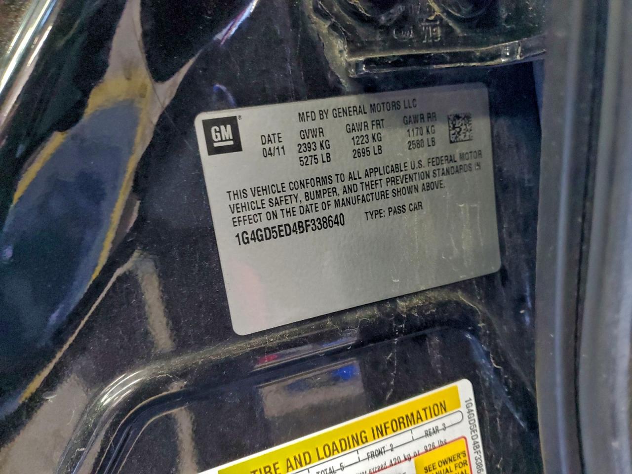 Buick LaCrosse Cxl Image 7