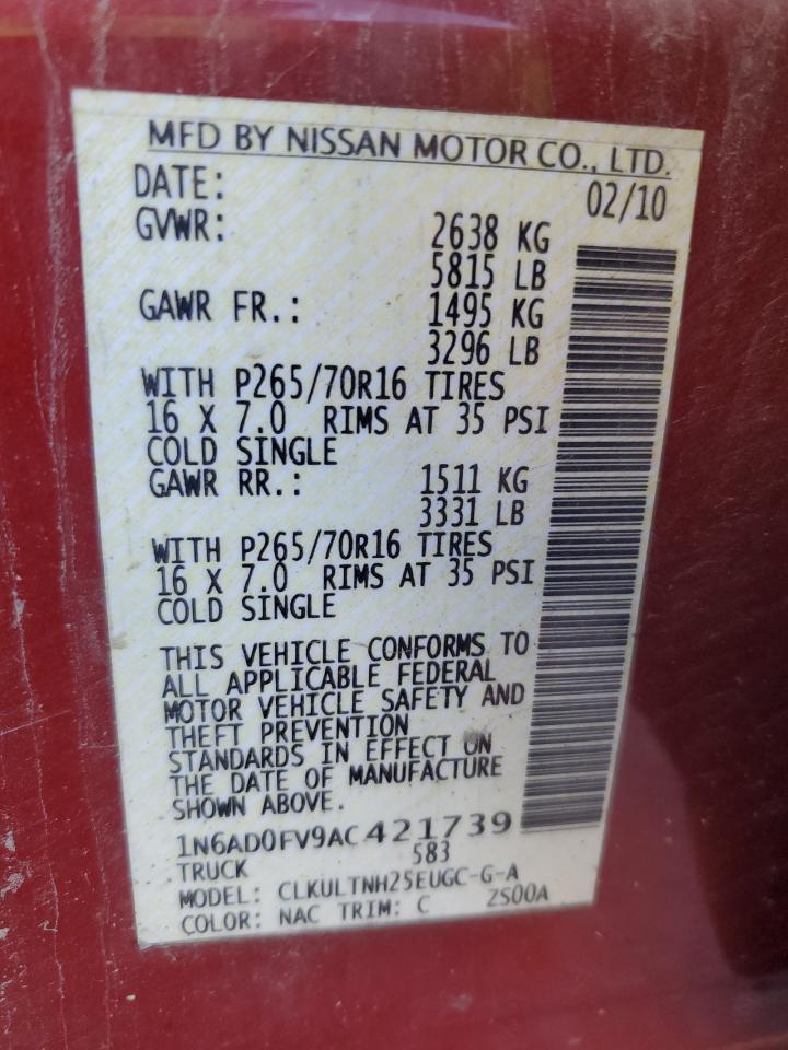 Nissan Frontier Crew Cab Se Image 3