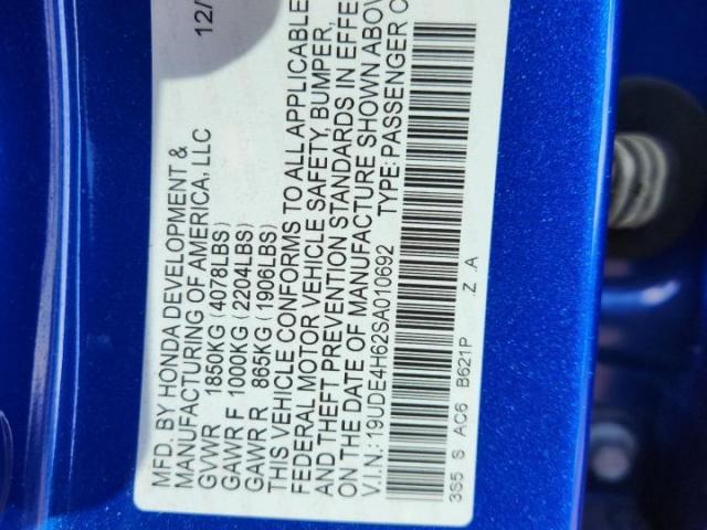 Acura Integra A- A-spec Tech Image 12