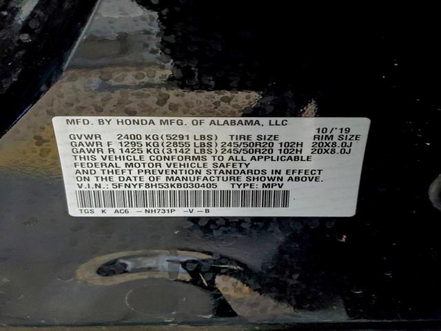 Honda Passport Exl Image 10