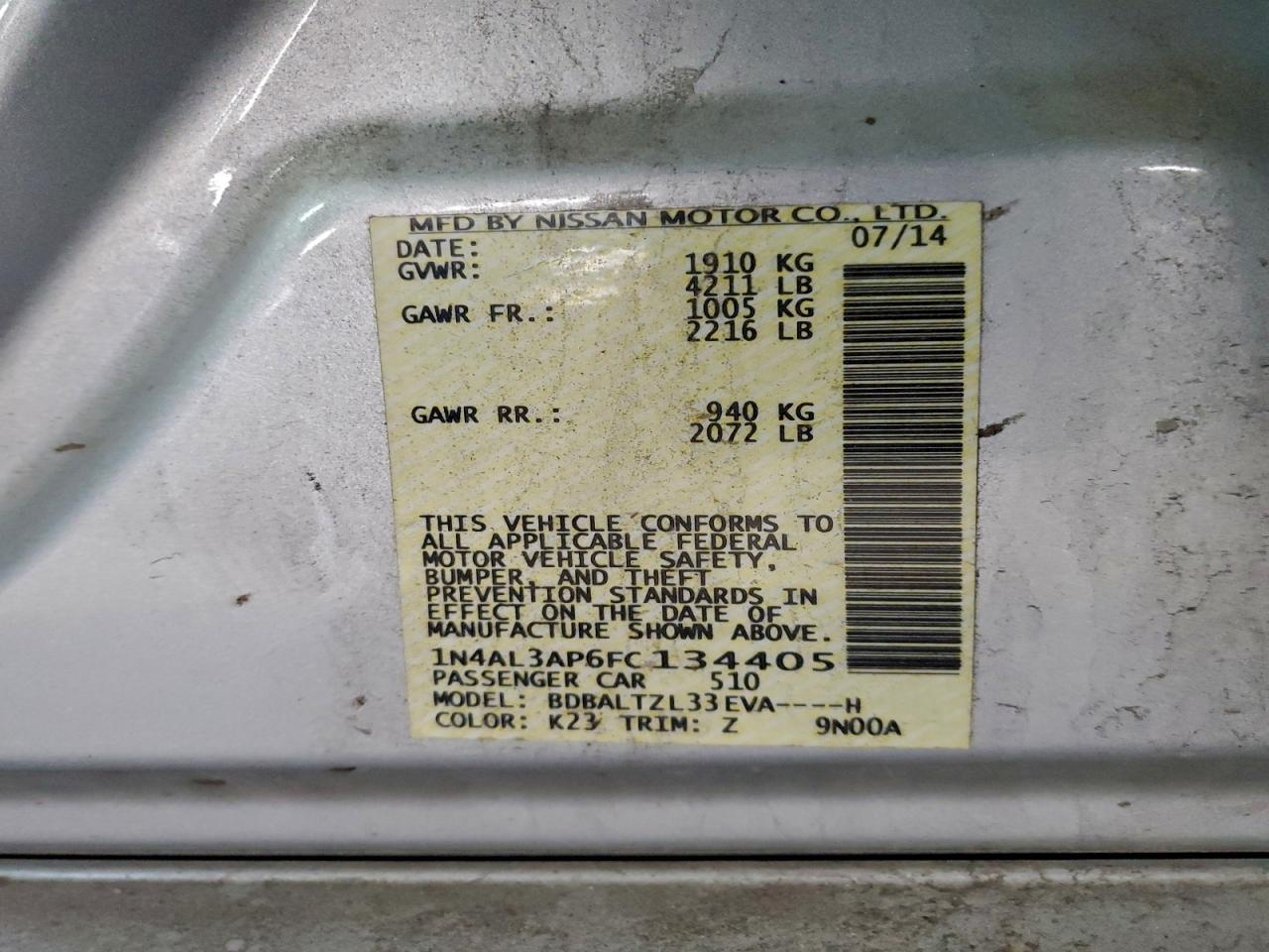 Nissan Altima 2.5 Image 7