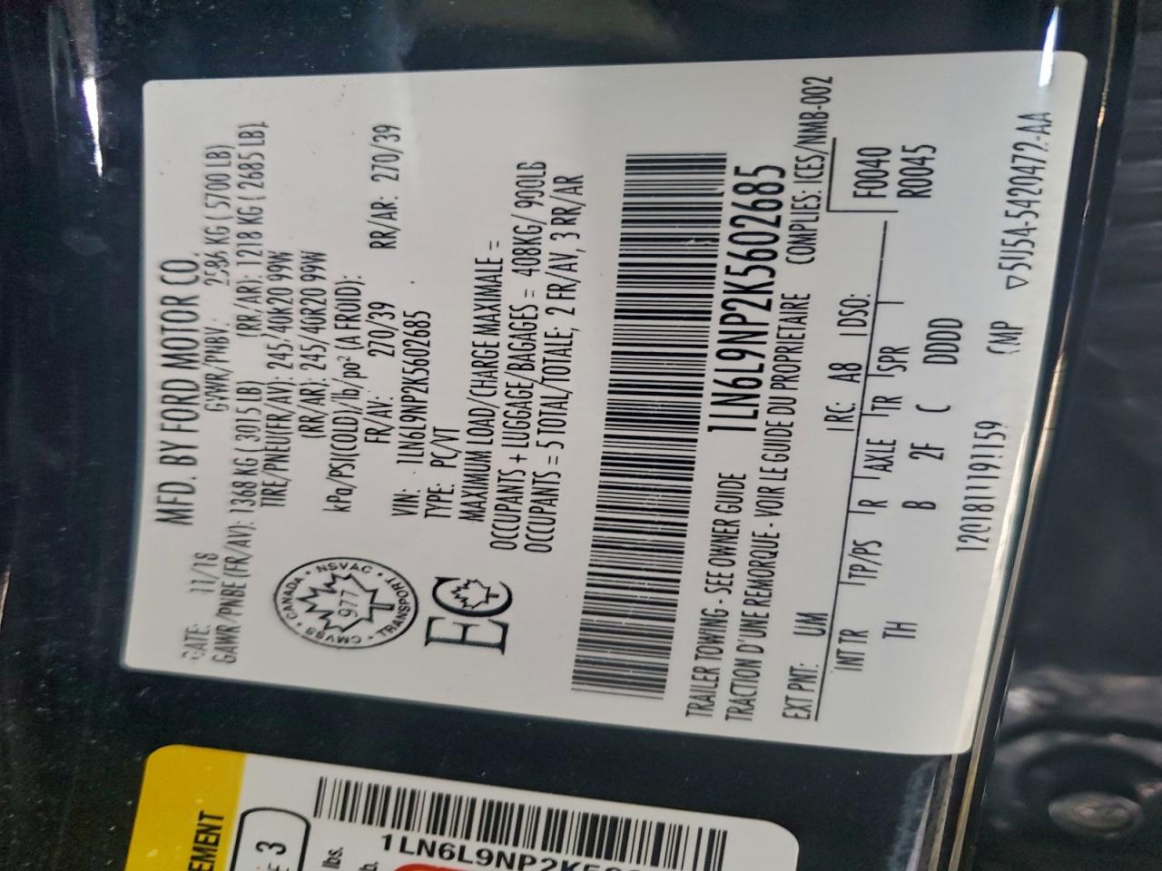 Lincoln Continental Reserve Image 10