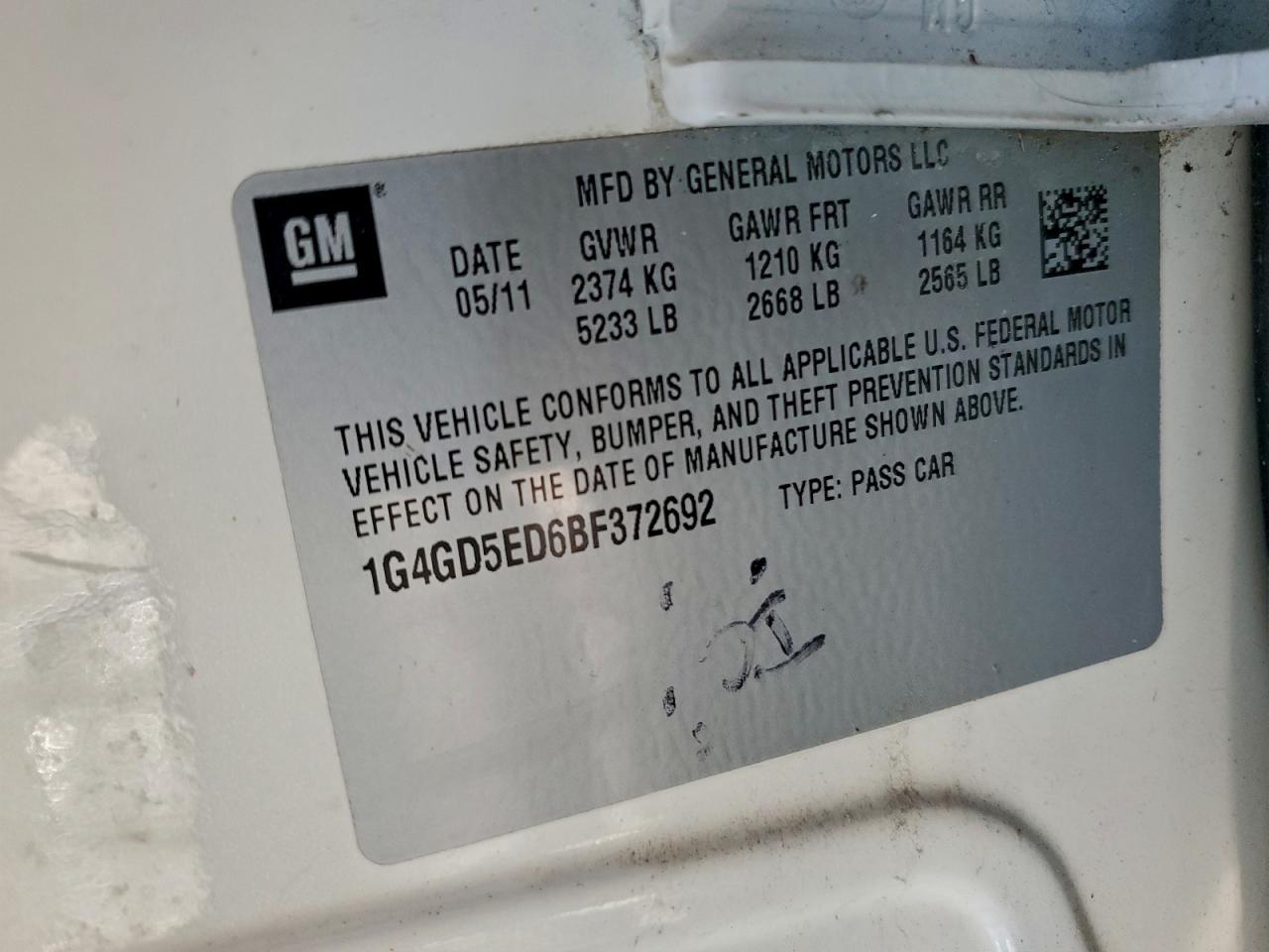 Buick LaCrosse Cxl Image 4