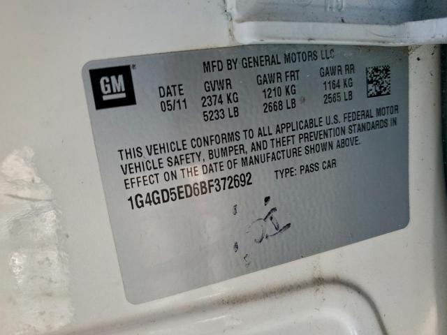 Buick LaCrosse Cxl Image 4