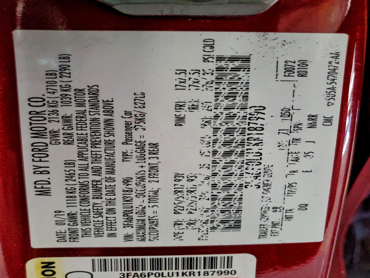 Ford Fusion Se Image 9