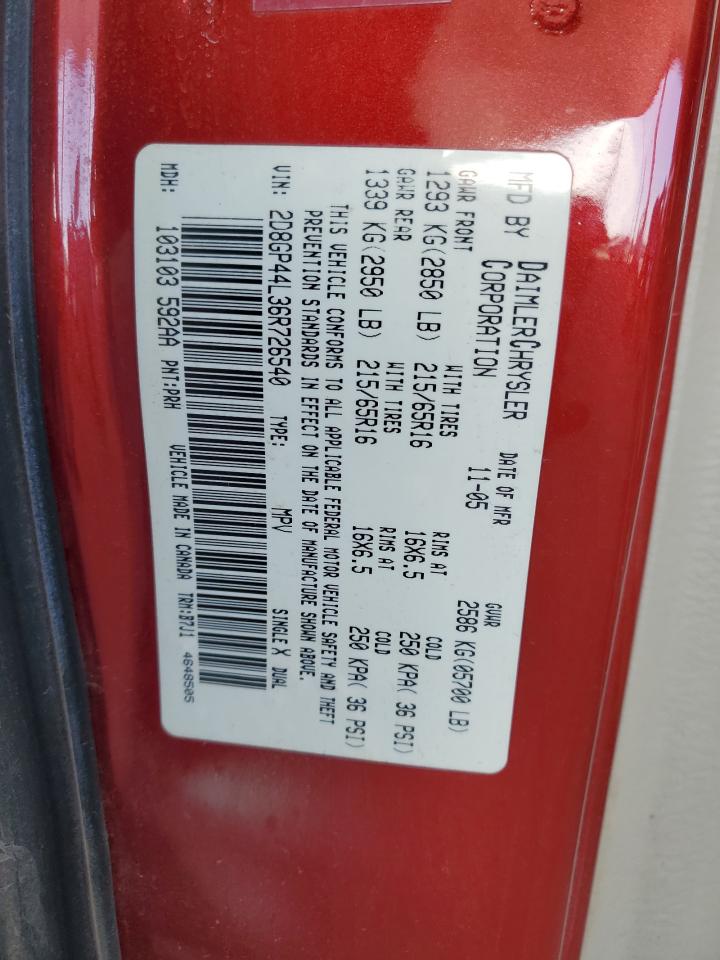 Dodge Caravan Sxt Image 12