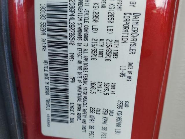 Dodge Caravan Sxt Image 12