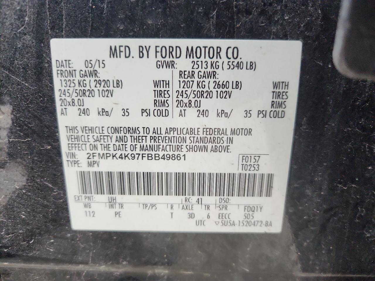 Ford Edge Titanium Image 12