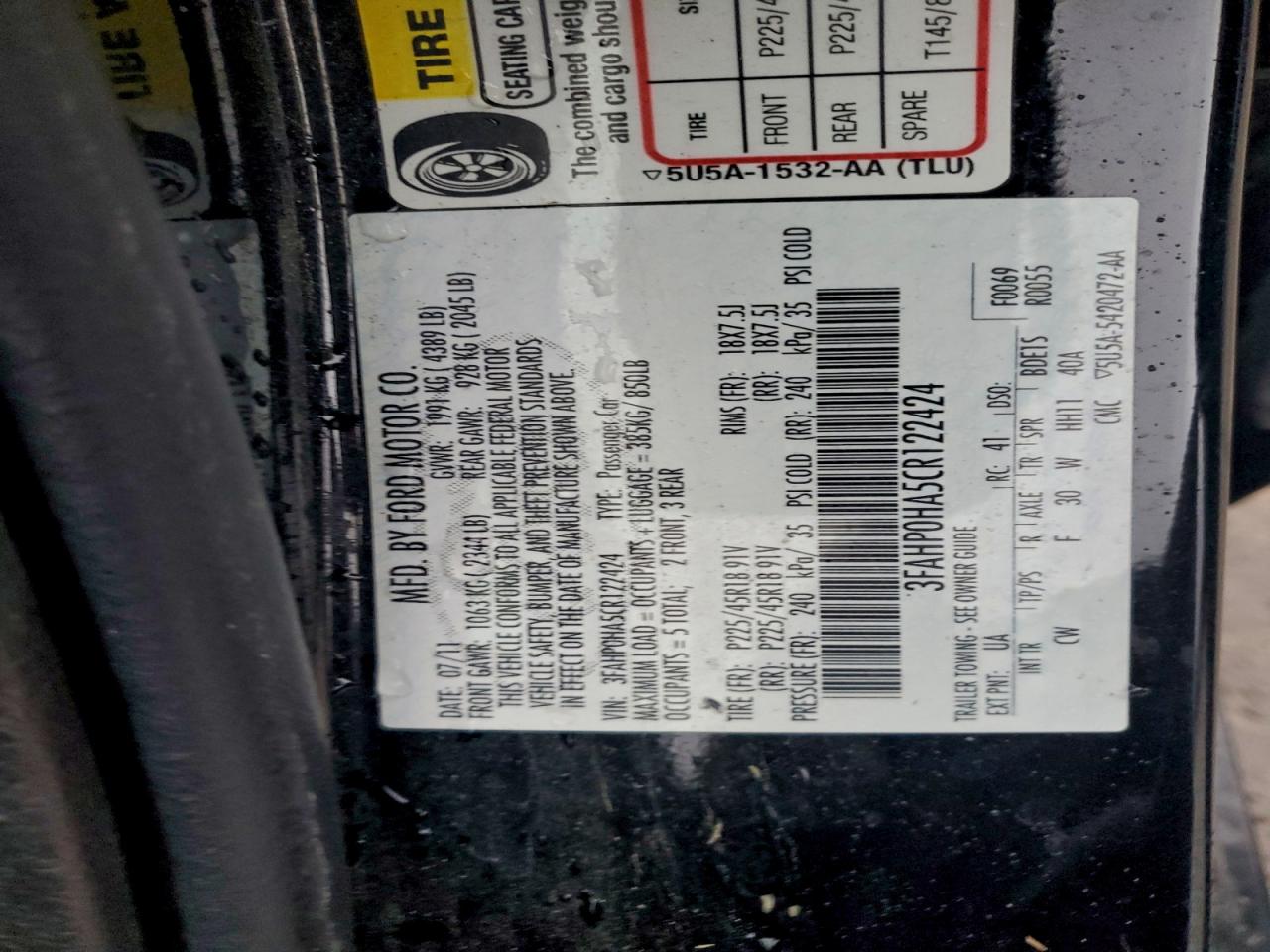 Ford Fusion Se Image 7