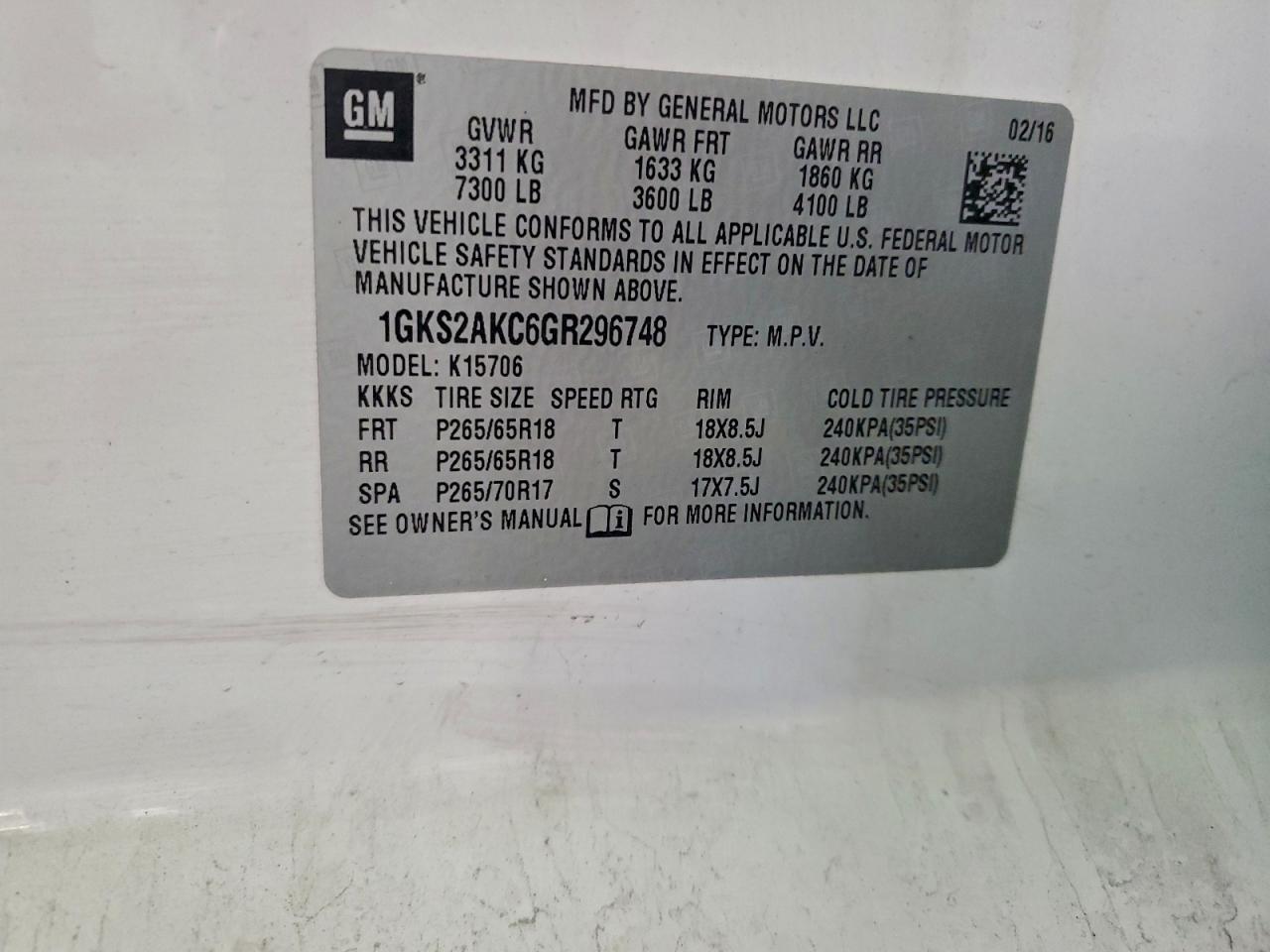 GMC Yukon Sle Image 14