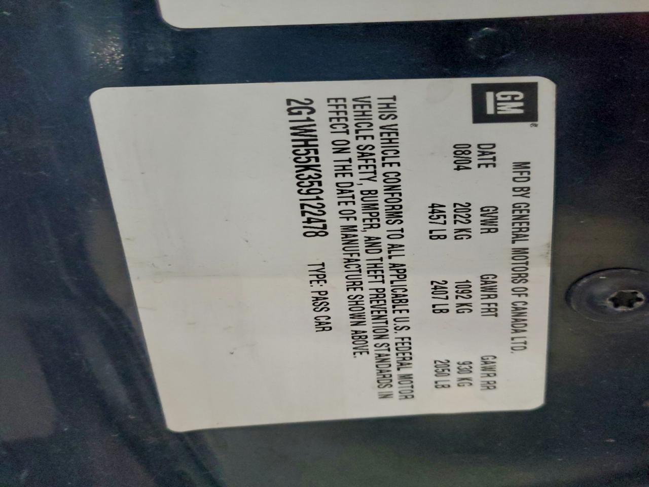 Chevrolet Impala Ls Image 9