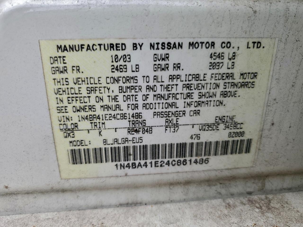 Nissan Maxima Se Image 8