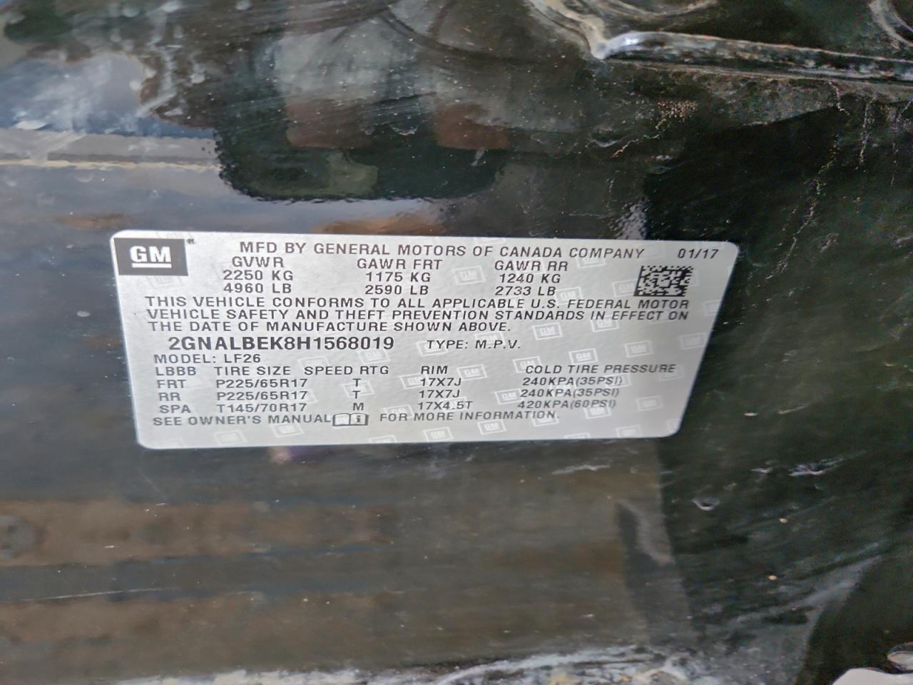 Chevrolet Equinox Ls Image 8