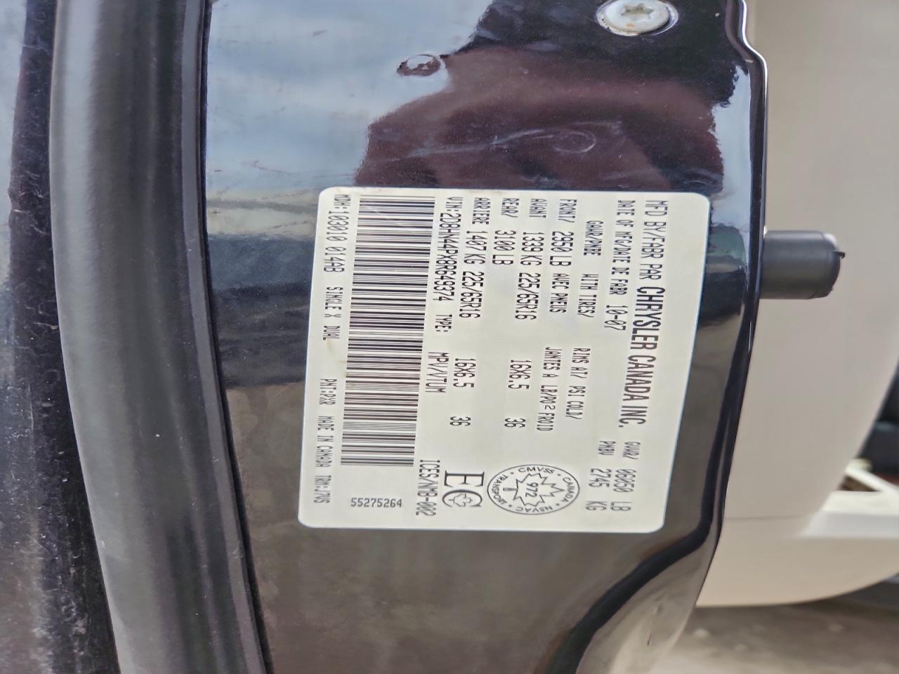 Dodge Caravan Sxt Image 7