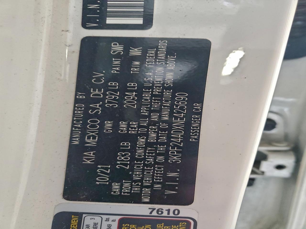 Kia Forte Fe Image 7