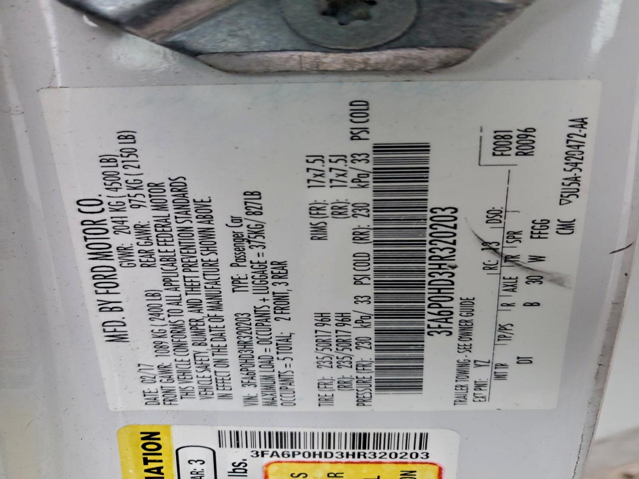 Ford Fusion Se Image 9