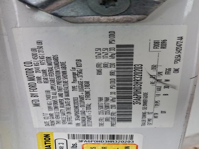 Ford Fusion Se Image 9